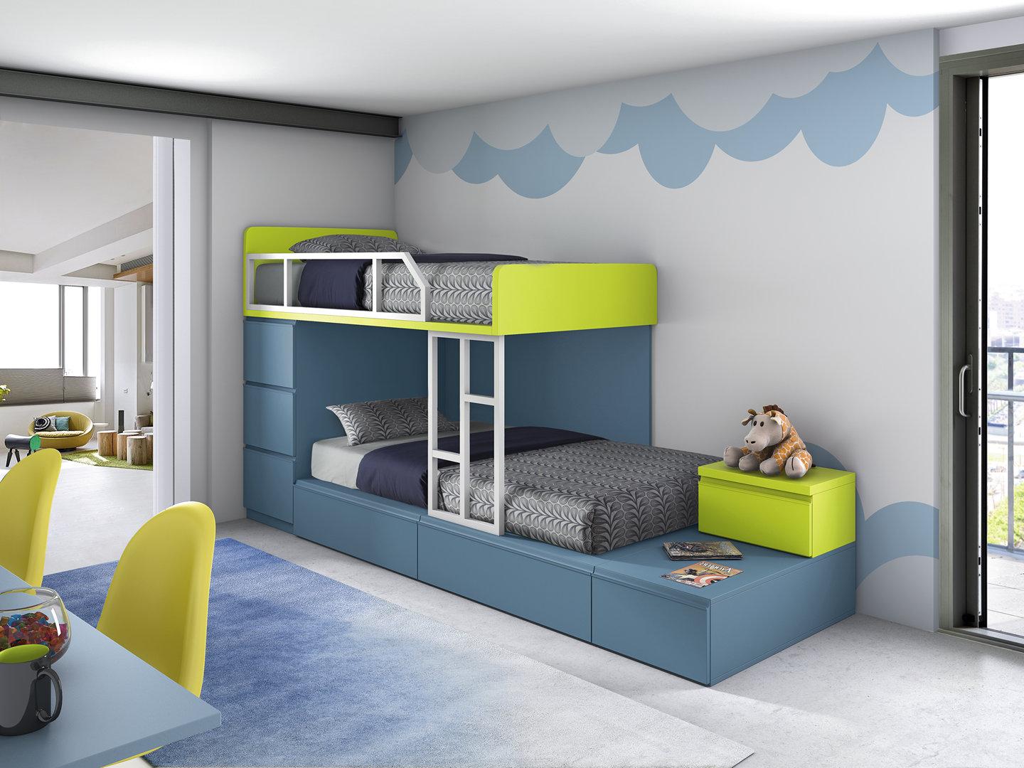 Dormitorios juveniles e infantiles en Madrid: Camas altas juveniles
